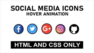 Adding Social Media Icons | HTML & CSS