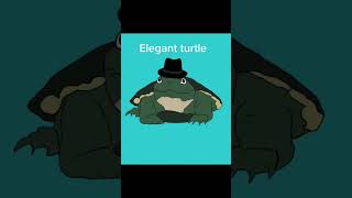 3 turtle styles 🐢 cute, classy, noble#turtleart #drawing #digitalart #shorts #funart #ibispaint #art