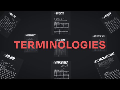 All You Need to Know About Relational Data Model Terms