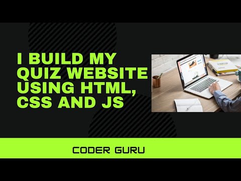 Created a quiz website using html, css and js.