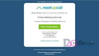 Meetupcall Call Schedule Explainer Video | Doodle Video Production