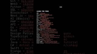 Learn coding and tech for free #coding #viral #yt #ai #ytshorts #viralshort