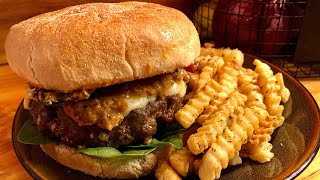 Fork Yeah!! Peanut Butter & Bacon Burger