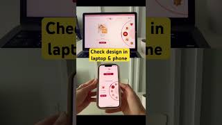 Check Design in Laptop & Mobile