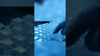 Frozen Keyboard Sounds, Typing in the Cold #asmr #bubble #coldsounds #focussounds #focusaid
