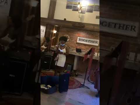 "The Her before Me". Open mic night. #poetry