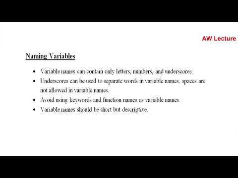Variable In Python