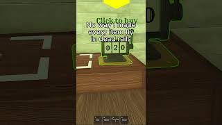 ITEM GLITCH in Dead Rails Roblox (No Script): Dead Rails Myths Update Speedrun Tips Guide #deadrails