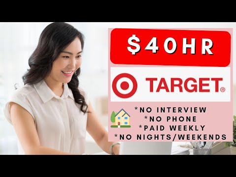 Target is Hiring Remote! No Interview No Phone No Weekends Remote Work From Home Jobs 2024