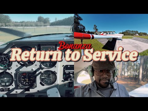 Return to Service - 1963 P35 Beechcraft Bonanza