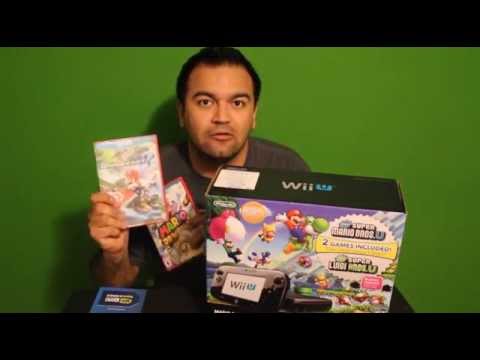 WiiU Mario & Luigi deluxe set 32GB unboxing ( Dexito abre una pinche caja )
