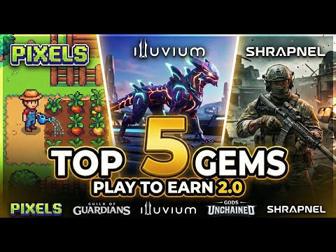 Top 5 Web3 Play-to-Earn Games You Can Earn Crypto From in 2026