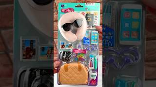Cute Miniature Travel Set Opening Satisfying Video ASMR! ✈️🧳 #shorts #mini #asmr
