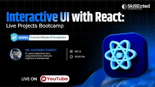 Interactive UI with React: Live Projects Bootcamp