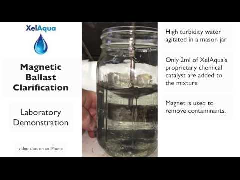 XelAqua Magnetic Ballast Clarification Technology Lab Demo