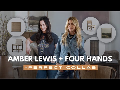 Amber Interiors perfect collaboration with Four Hands