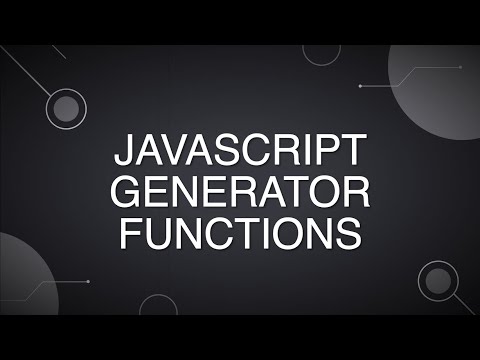 Learn JavaScript Generators Quickly