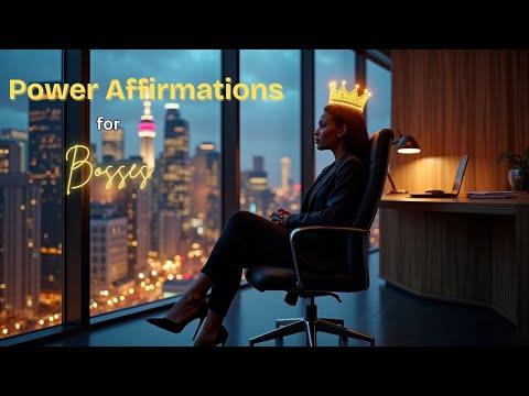 High-Performance Affirmations for Success. Own Your Power. Claim Your Crown 👑