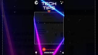 Tech Tips #techtips #shortsvideo #shorts #hinditechnews