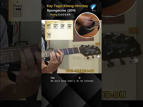 Kaytagal Kitang Hinintay - Spongecola | Guitar Chords (2011) 🇵🇭🎸 #guitartutorial #guitarlessons