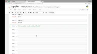 Built in functions - Filter  function !