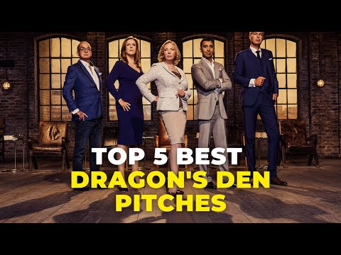 Top 5 Best Dragon Den Pitches | Entrepreneur Motivation 👑