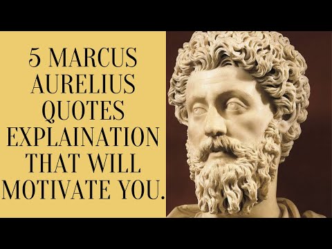 5 marcus aurelius quotes explaination that will motivate you. ✽-(0◡0)/✽  #MotivationalMarcusAurelius