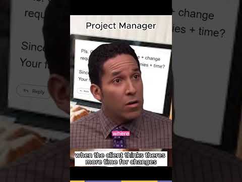 the client thinks there's time for more changes #projectmanagement #softwareengineer #programming