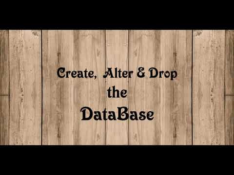 How to create, alter and drop the Database in the SQL Server Management studio(Basics of SQL Server)