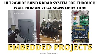 Ultrawide Band Radar System For Through Wall Human Vital Signs Detection | Embedded System Projects