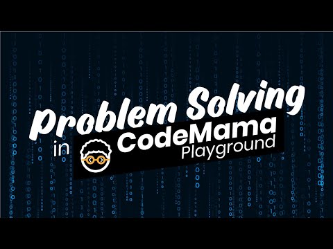 CODEMAMA Problem Solving || Problem - 01