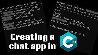 Creating a Chat App in C++