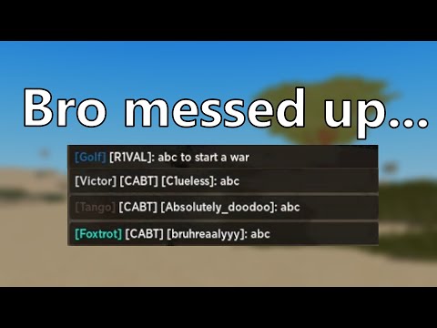 Bro wanted a war so we gave him one (roblox war tycoon)