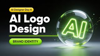 AI Logo Design from Scratch (Sketch → Brand Identity) | Day 4 AI Designer