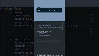 Creating Animated Navbar #html #css #tutorial #animatedbutton #htmlcssjavascript #htmltutorial #nav