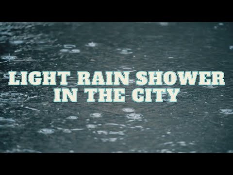 Relaxing Rain Noises - 6 Hours of Quiet City Rain Sounds