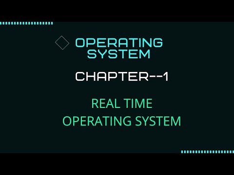 REAL TIME OS IN HINDI | OPERATING SYSTEM