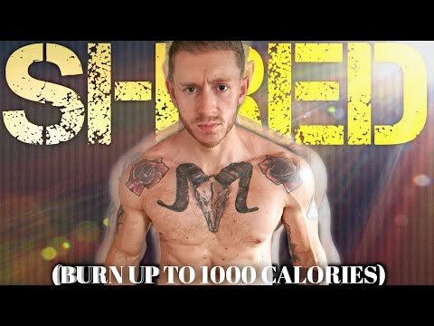 1000 CALORIE Shred Workout | Burn Fat & Tone Up