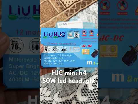 HJG mini m3 headlight for scooter/bike unboxing video #hjg #headlights #scooter #bike #hjgfoglight