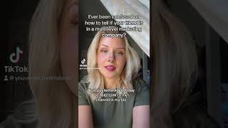 How to tell if it’s MLM #MLMExposed#MLMHorrorStories#MLMScams #MLMTruth#MLMSurvivor#antimlmcommunity