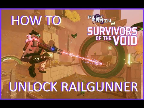How to unlock Railgunner [Risk of Rain 2 DLC]