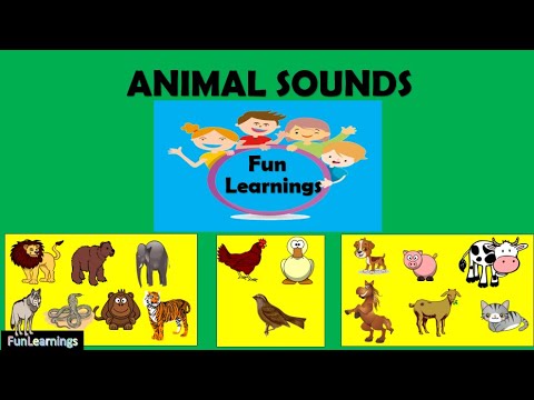 ANIMAL SOUNDS by Kids Fun Learnings