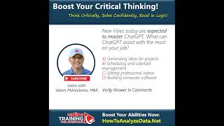 New Hires are Expected to master ChatGPT. What can ChatGPT assist with the most on your job?