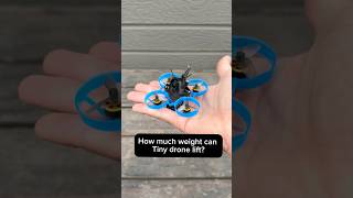 How much weight can tiny Drone lift? #expensivevscheap #rc #fpv #drone #tinywhoop