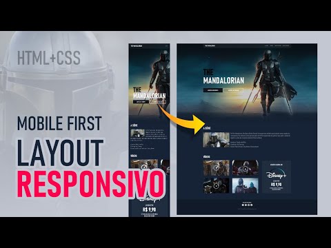 Layout responsivo | Mobile First | Html + CSS
