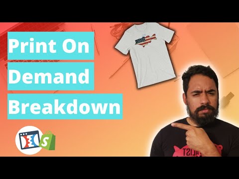 Print On Demand Sales Funnel Breakdown | How to sell Tshirts with ClickFunnels
