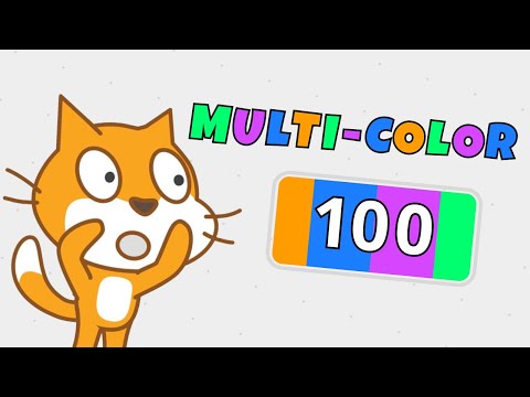 How to get COLORED VARIABLES 📊 In Scratch!