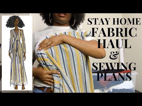 Fabric Inventory Haul | Sewing Plans | April 2020
