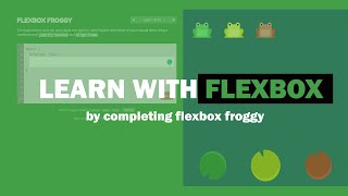learn flexbox by completing flexbox froggy | codingbd.com