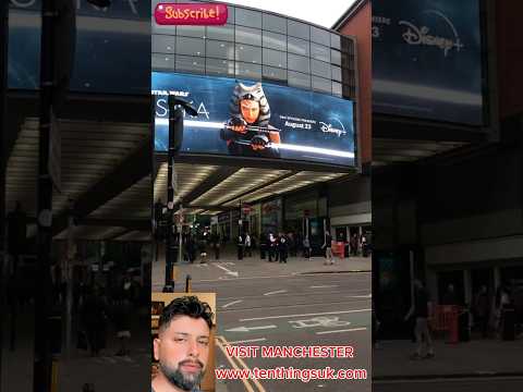 VISIT MANCHESTER UK WITH TEN THINGS UK #uk #youtubeshorts #shorts